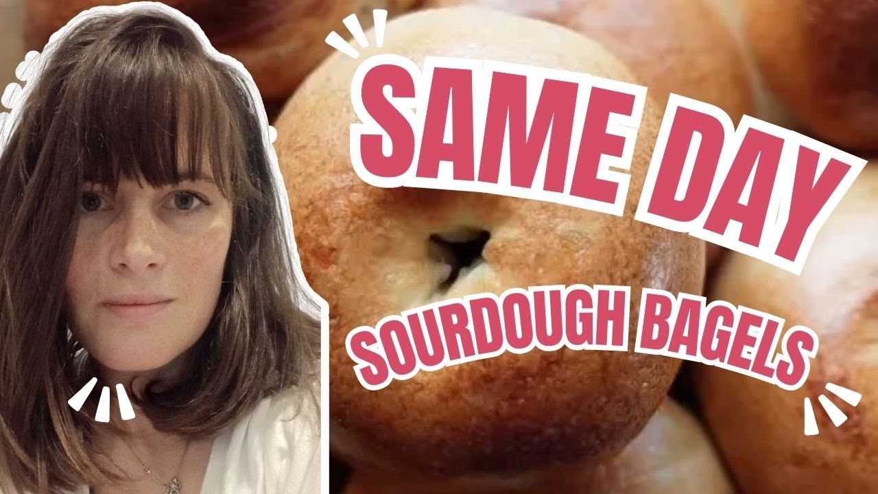 This is The Easy Way to Make Same Day Sourdough Discard Bagels