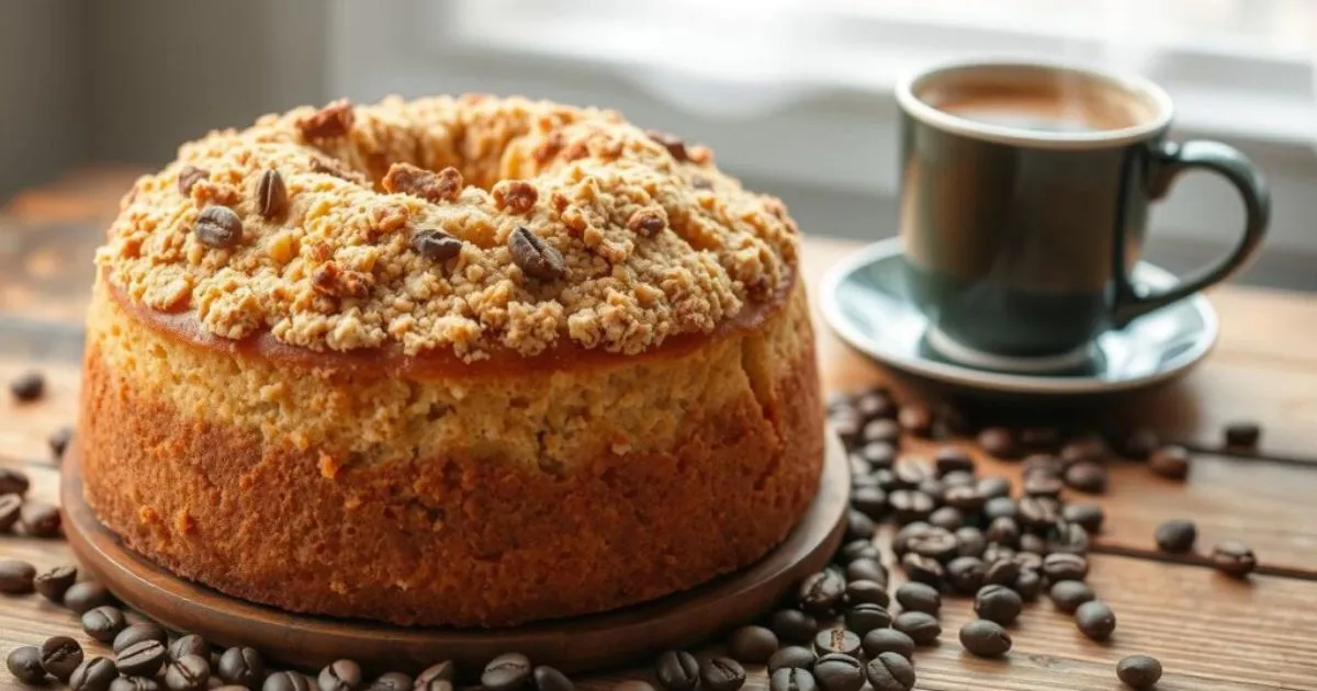 sourdough coffee cake