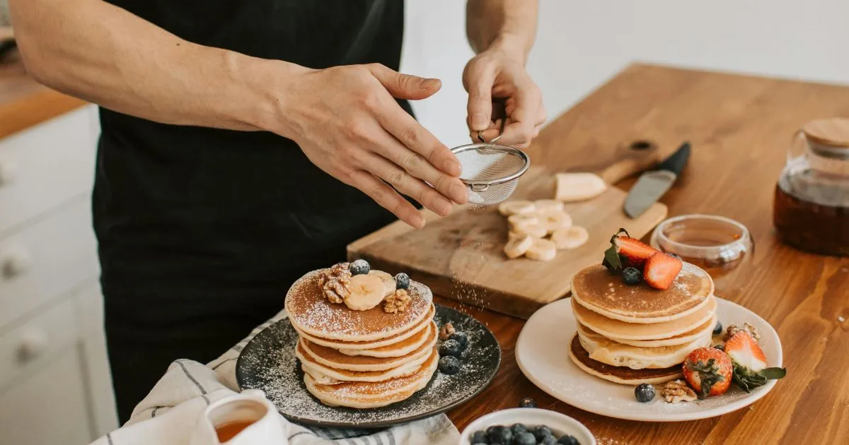 sourdough discard pancakes