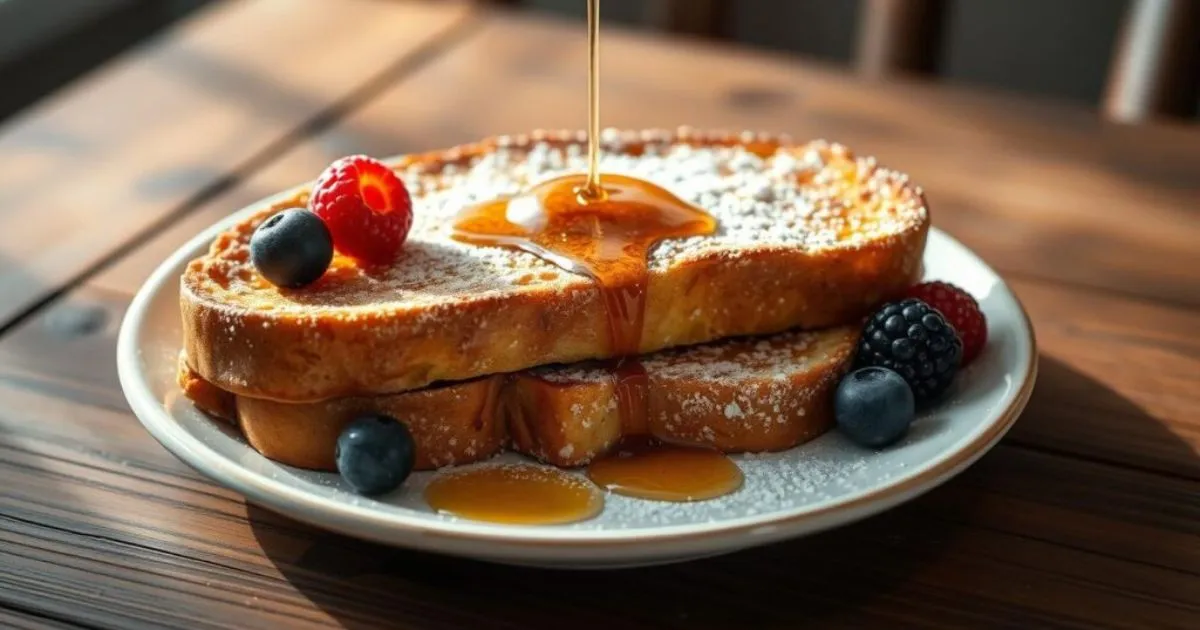 Easy Sourdough French Toast