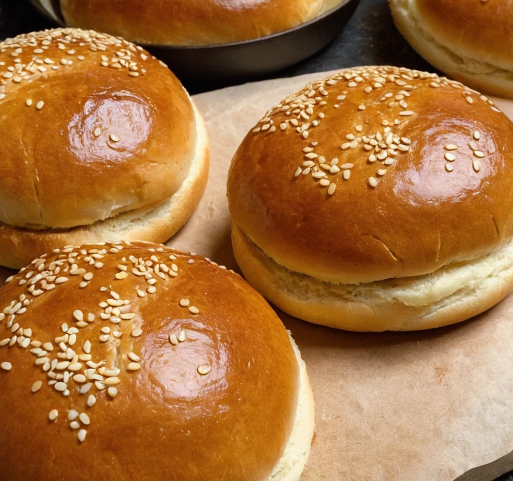 How to Make Soft Sourdough Burger Buns at Home