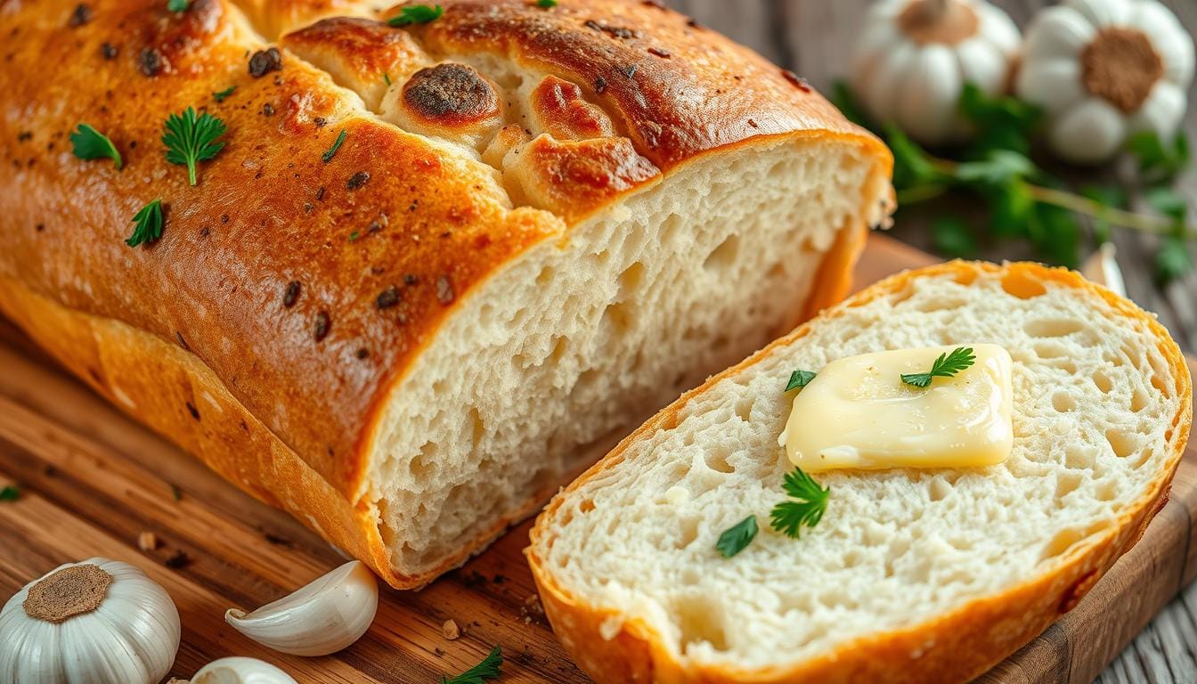 sourdough garlic bread