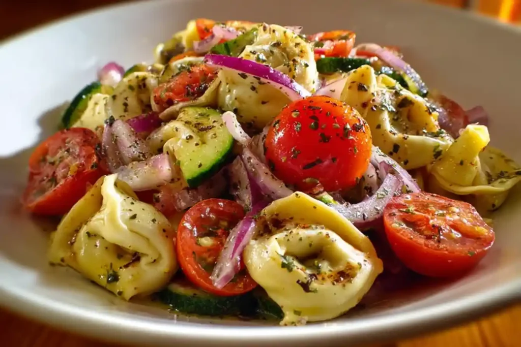 Garden Tortellini Pasta Salad