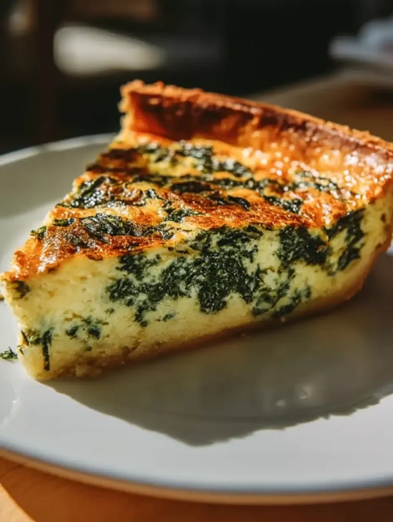 Cheesy Spinach Quiche Delight 4 Cheesy Spinach Quiche Delight