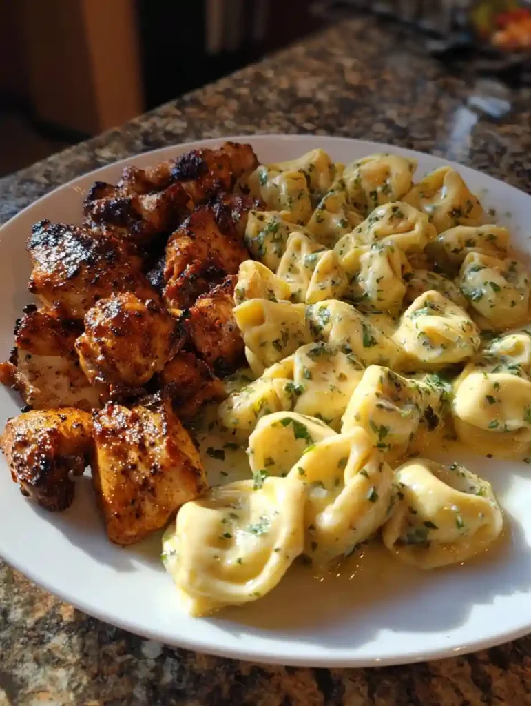 Garlic Butter Cajun Chicken with Creamy Shells and Parmesan 4 Garlic Butter Cajun Chicken with Creamy Shells and Parmesan