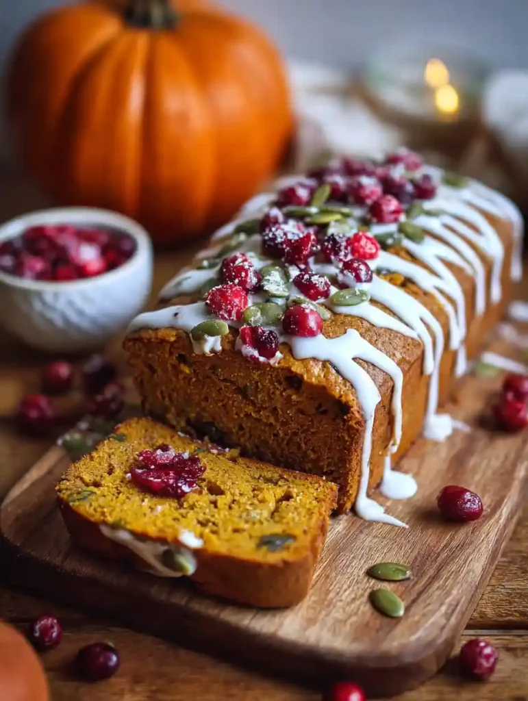 Pumpkin Cranberry Bread 2 Pumpkin Cranberry Bread