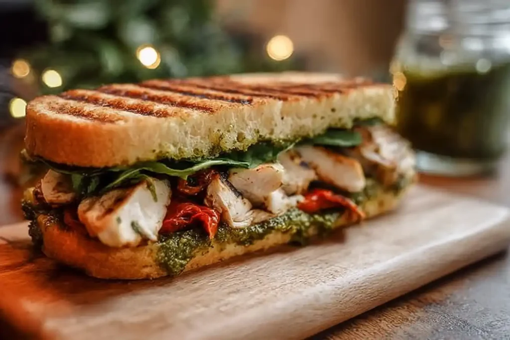 Chicken & Pesto Panini