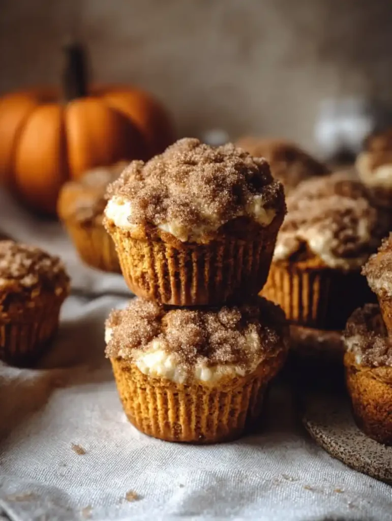 Cinnamon Sugar Pumpkin Cheesecake Muffins 4 Cinnamon Sugar Pumpkin Cheesecake Muffins