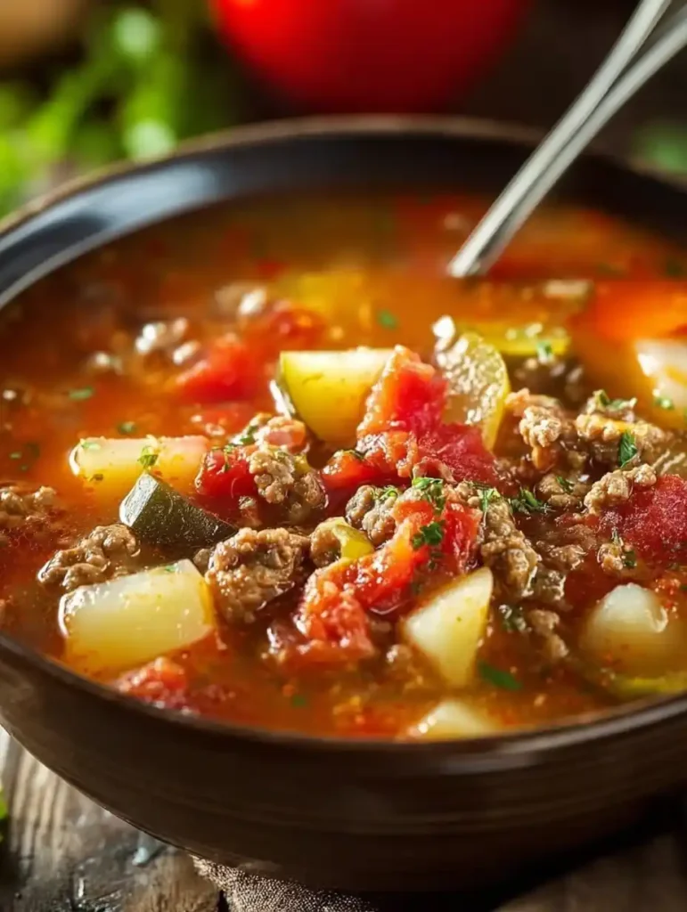 Cozy Up with This Flavorful Slow Cooker Hamburger Soup Recipe 4 Cozy Up with This Flavorful Slow Cooker Hamburger Soup Recipe