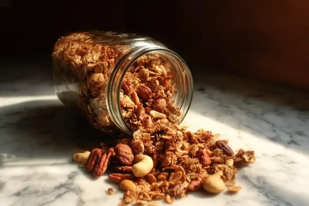 Crunchy Sourdough Granola