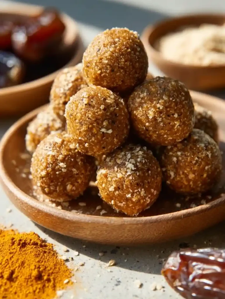 Date-Sweetened Pumpkin Protein Balls 4 Date-Sweetened Pumpkin Protein Balls