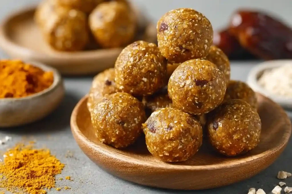 Date-Sweetened Pumpkin Protein Balls