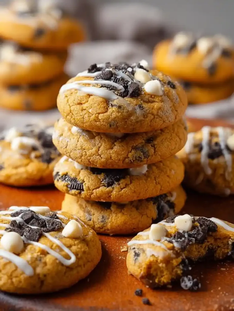 Delightful Pumpkin Oreo White Chocolate Cookies for Fall Baking Fun 4 Delightful Pumpkin Oreo White Chocolate Cookies for Fall Baking Fun