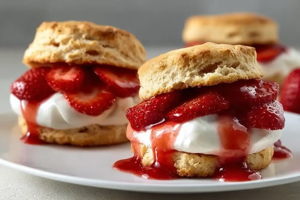 Healthy Strawberry Shortcake