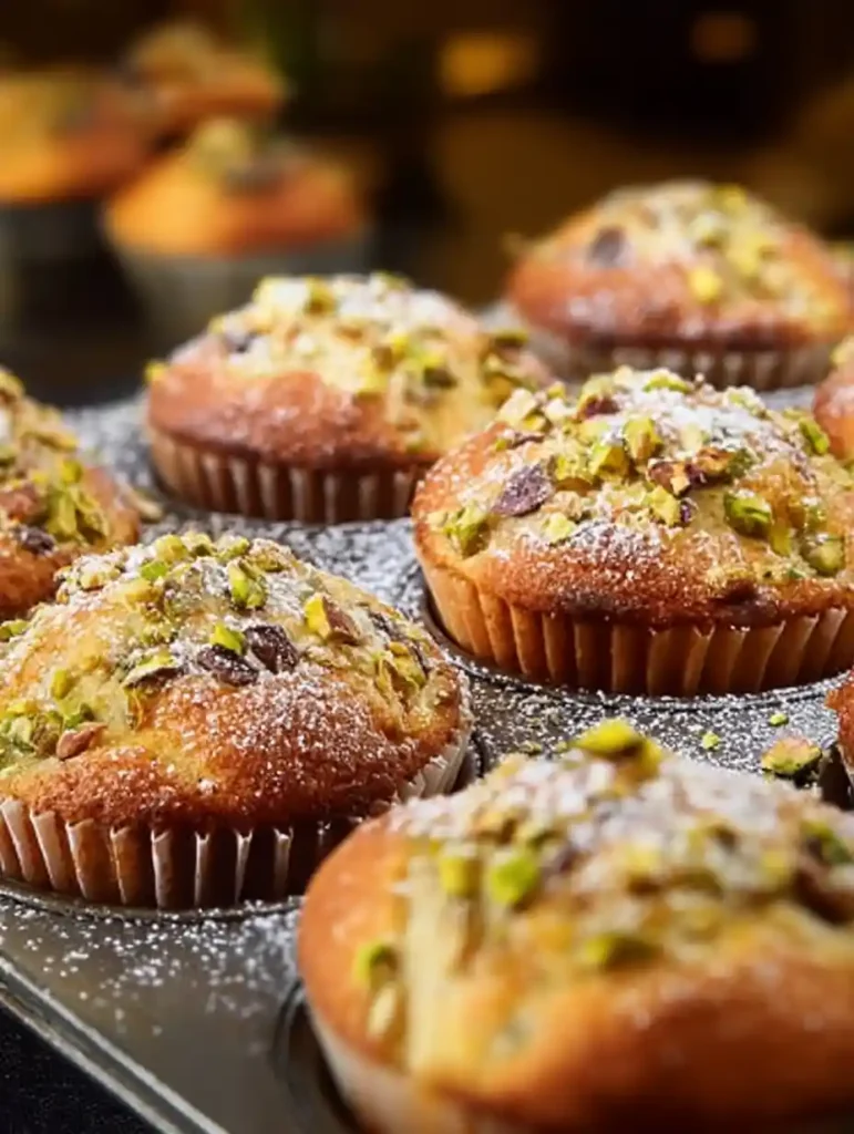Indulge in Fluffy Jumbo Pistachio Muffins That Will Brighten Your Mornings! 4 Indulge in Fluffy Jumbo Pistachio Muffins That Will Brighten Your Mornings!