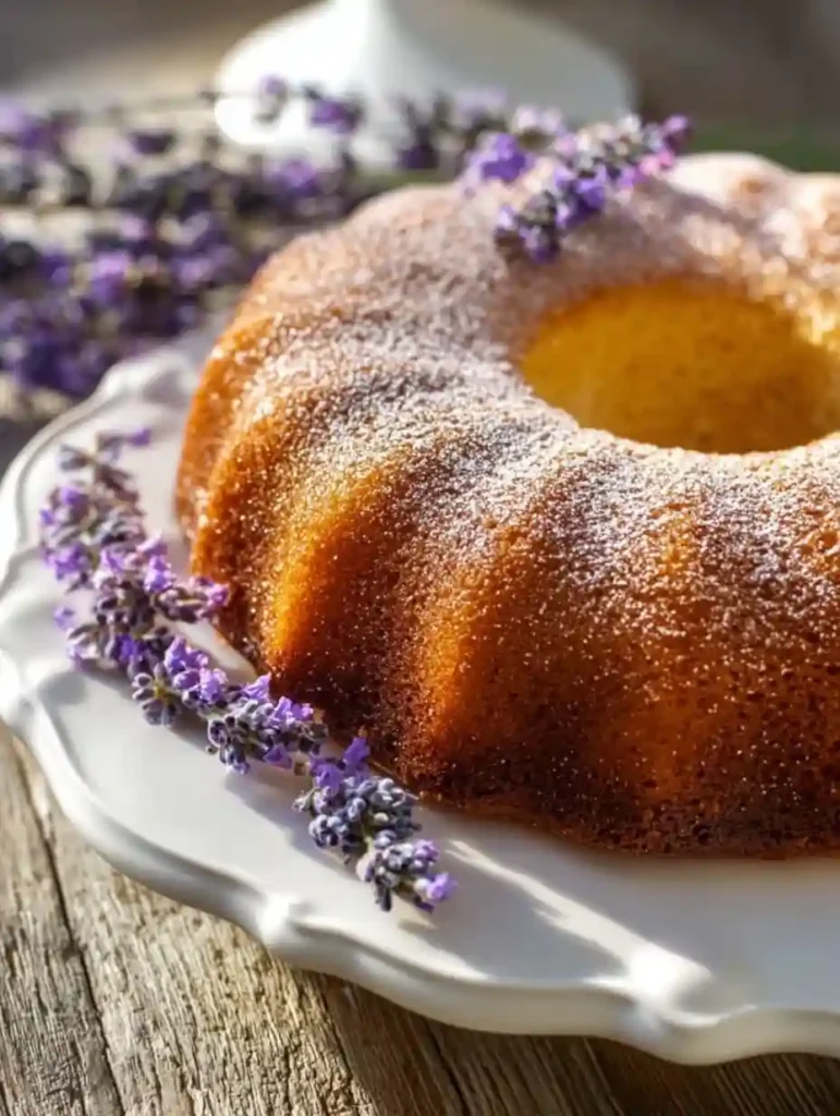 Lavender Honey Cake 4 Lavender Honey Cake
