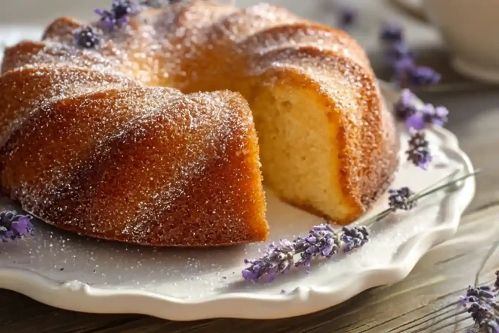 Lavender Honey Cake