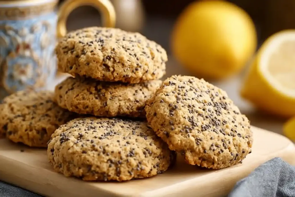 Lemon Chia Breakfast Cookies