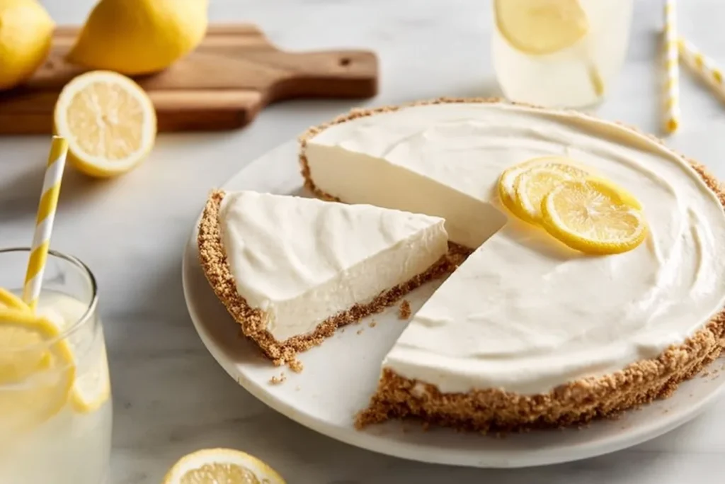No-Bake Lemonade Pie