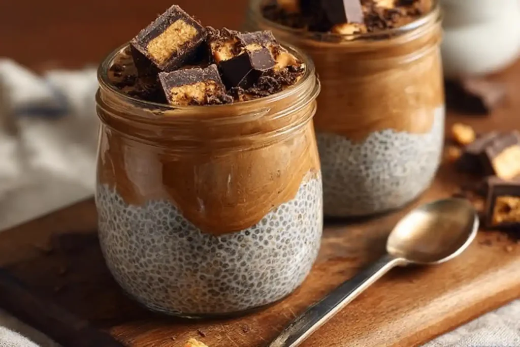 Peanut Butter Cup Chia Pudding