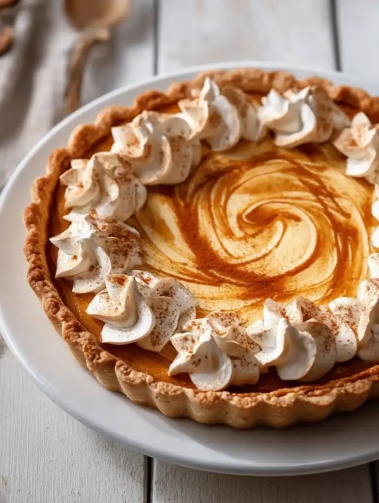 Pumpkin Mascarpone Pie 4 Pumpkin Mascarpone Pie