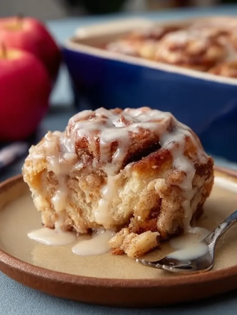 Soft & Gooey Sourdough Cinnamon Rolls with Apples Fall's Cozy Treat 4 Sourdough Cinnamon Rolls with Apples