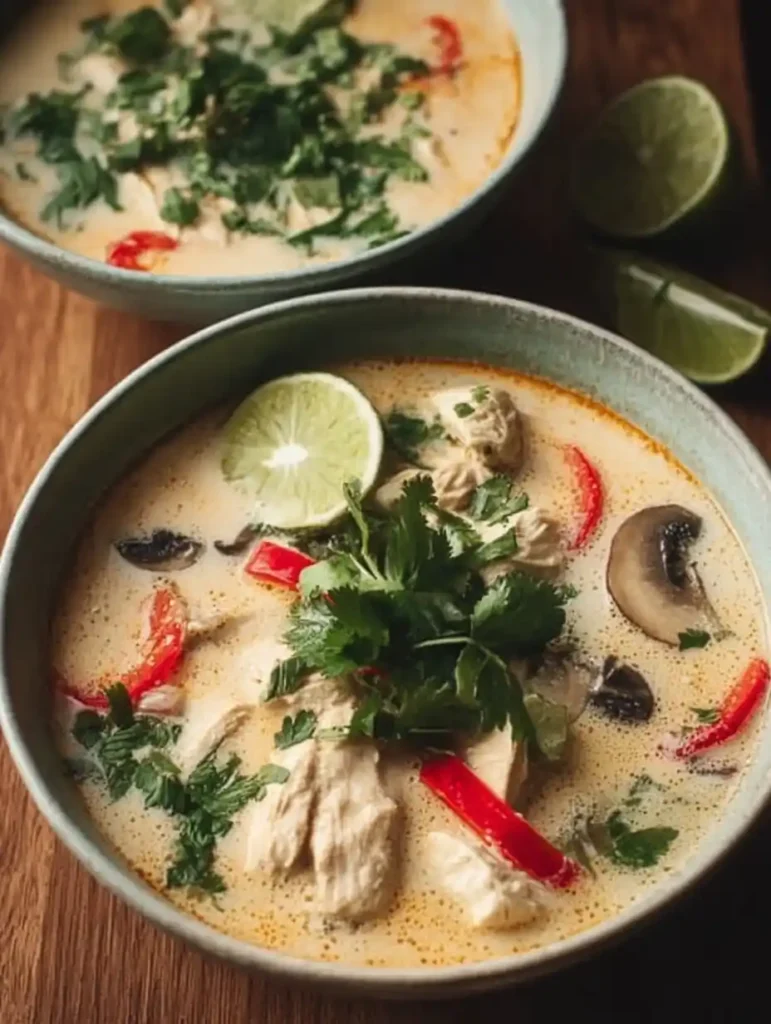 Indulge in Delicious Thai Coconut Chicken Soup (Tom Kha Gai) Tonight! 4 Indulge in Delicious Thai Coconut Chicken Soup (Tom Kha Gai) Tonight!