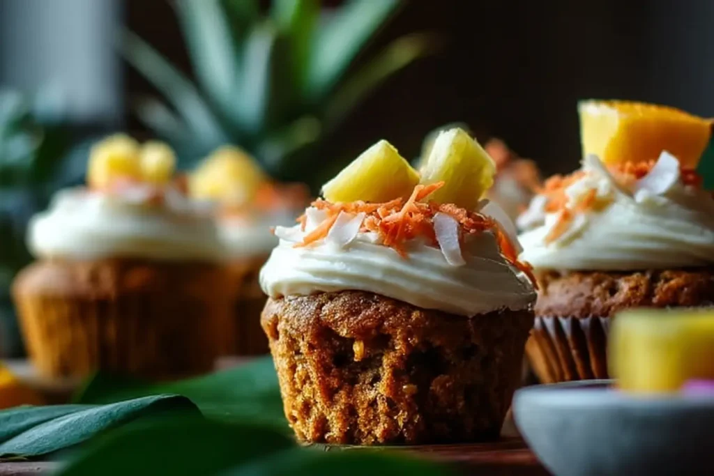 Tropical Carrot Muffins A Delightful Treat