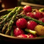 Roasted Asparagus and Radishes: Delicious Veggie Side Dish for Spring Salads 3 Roasted Asparagus and Radishes: Delicious Veggie Side Dish for Spring Salads