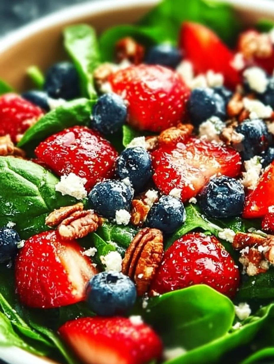 15-Minute Strawberry Spinach Salad for Fresh Flavor Fast 4 15-Minute Strawberry Spinach Salad