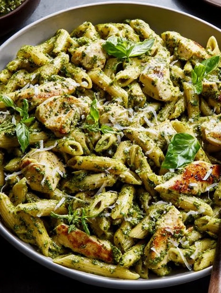 Chicken Pesto Pasta for Busy Weeknights 4 Chicken Pesto Pasta for Busy Weeknights