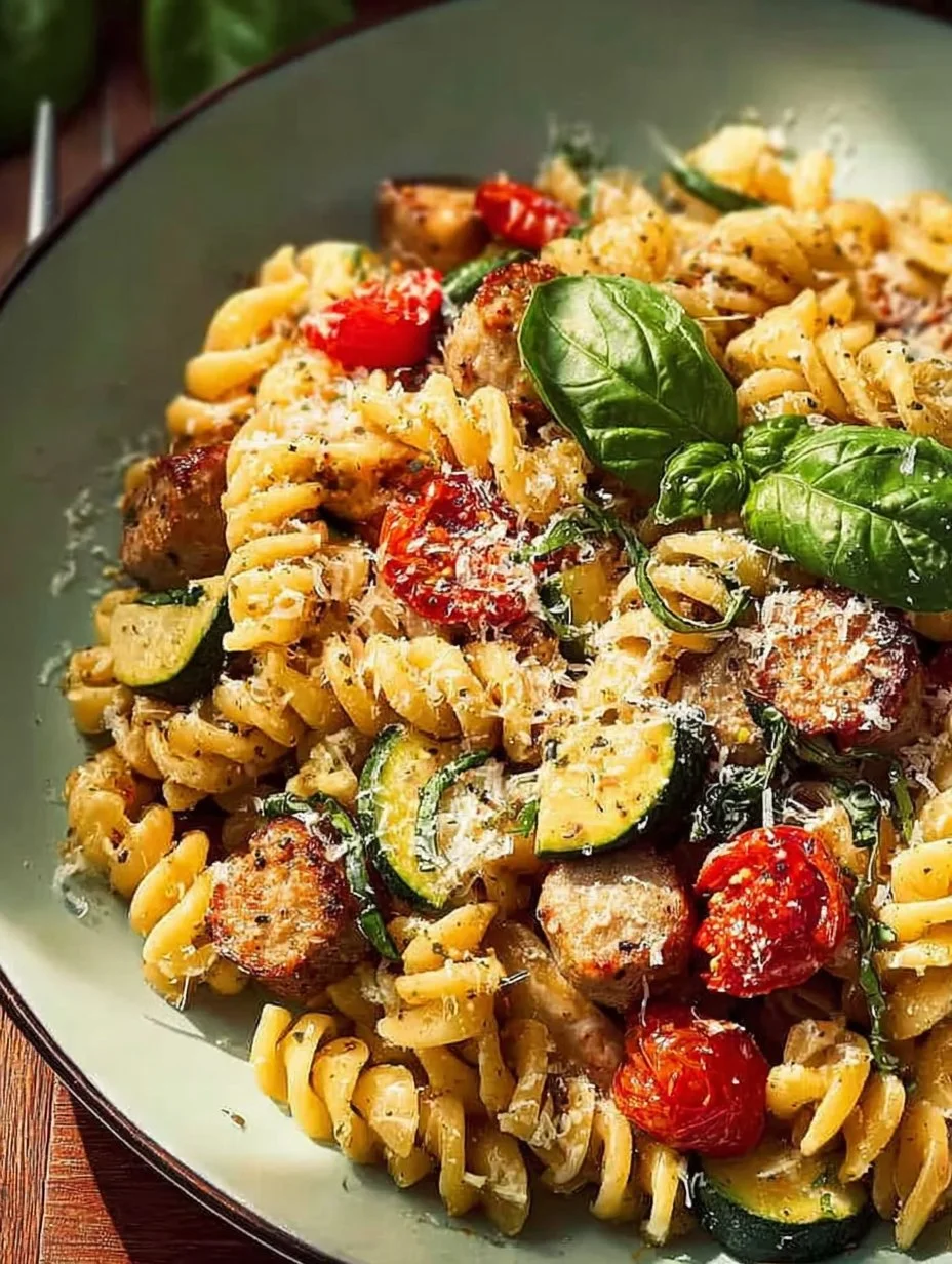 Classic Chicken Sausage Pasta 4 Classic Chicken Sausage Pasta
