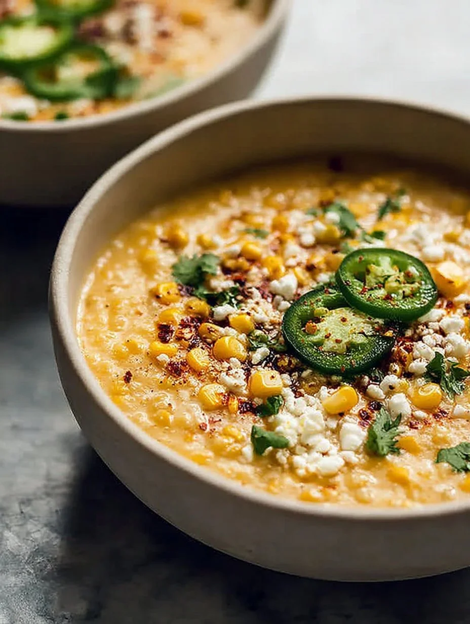 Creamy Mexican Street Corn Soup 2 Creamy Mexican Street Corn Soup