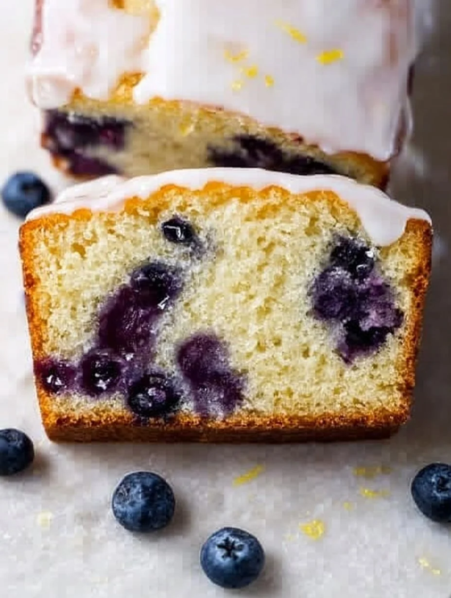 Lemon Blueberry Pound Cake: Bright, Buttery, and Bursting with Berries 4 Lemon Blueberry Pound Cake